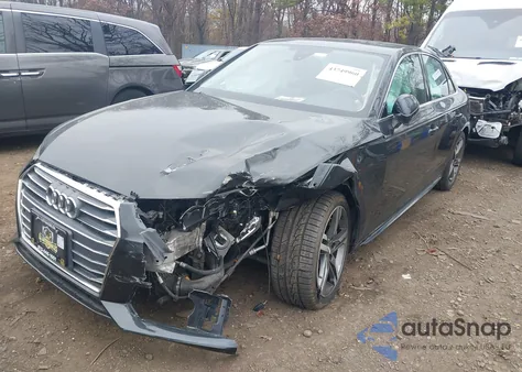 2017 Audi A4 2.0T Premium z USA, uszkodzony, nr VIN WAUENAF44HN021078